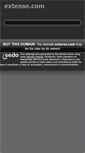 Mobile Screenshot of extense.com